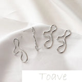 Gold-Clad Copper Plated Metal Earrings DIY Material
