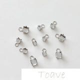 Gold-Plated Rhinestone Zircon Chain Head