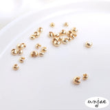 Gold-Coated Crescent Buckle for Bracelet Decoration DIY