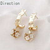 Gold Tin Foil Ear Acupuncture DIY Jewelry