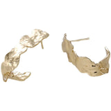 Gold Tin Foil Ear Acupuncture DIY Jewelry