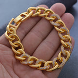 Vintage Crystal Zircon Micro-inlaid Bracelet