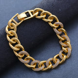 Vintage Crystal Zircon Micro-inlaid Bracelet