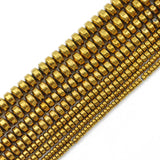 Hematite Spacer Round Beads for Jewelry Making DIY Bracelets 3/4/6/8MM