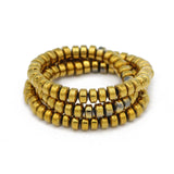 Hematite Spacer Round Beads for Jewelry Making DIY Bracelets 3/4/6/8MM