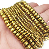Hematite Spacer Round Beads for Jewelry Making DIY Bracelets 3/4/6/8MM