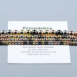 Silver Plated Copper Beads 3-8mm Spacer Ball Charm for DIY Bracelet Jewelry