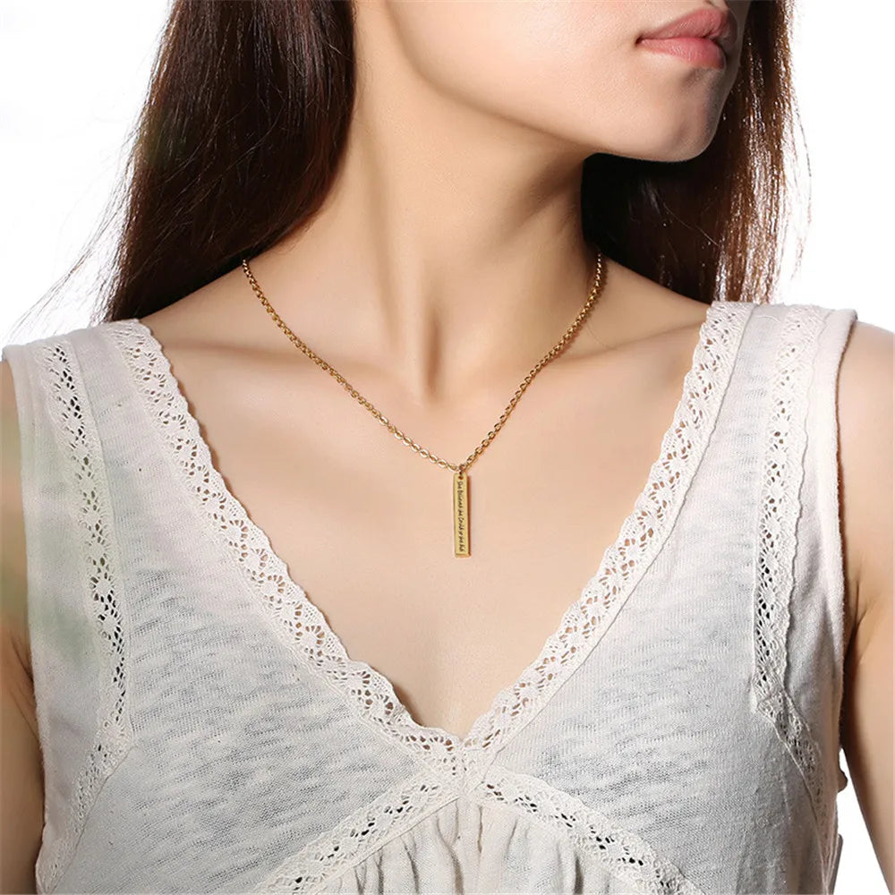 Rose Pendant Choker Necklace for Women - Layered Charm Jewelry