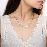 Rose Pendant Choker Necklace for Women - Layered Charm Jewelry