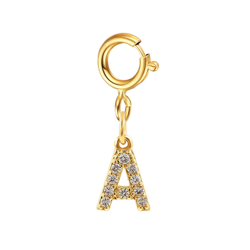 Choker 316L Stainless Steel Initial Necklace Chain for Women