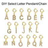 Choker 316L Stainless Steel Initial Necklace Chain for Women