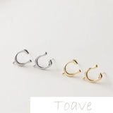 Gold-covered Earrings DIY Jewelry Silver Needle Accessories