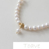 Gold-covered straight hole round beads for diy bracelet necklace
