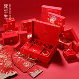 Dowry Jewelry Box Wedding Set Box Necklace Bracelet Gift Box