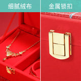 Dowry Jewelry Box Wedding Set Box Necklace Bracelet Gift Box