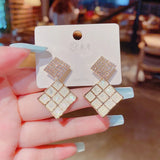 High-end Gold-plated S925 Silver Needle Earrings