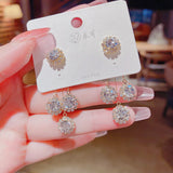 High-end Gold-plated S925 Silver Needle Earrings