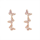 High-end Gold-plated S925 Silver Needle Earrings