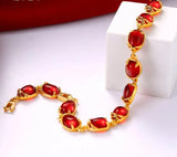 Gold-plated Zirconium Bracelet Direct Sale
