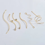 Geometric Earring Accessories DIY Set