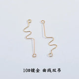 Geometric Earring Accessories DIY Set