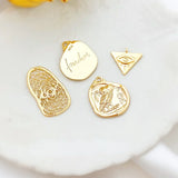 Gold Owl Demon Eye Dream Catcher Necklace Pendant DIY Jewelry Material