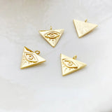 Gold Owl Demon Eye Dream Catcher Necklace Pendant DIY Jewelry Material