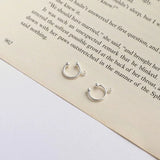 Gold-plated Double Beads Adjustable Ear Clip DIY Jewelry Accessory