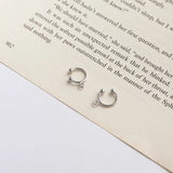 Gold-plated Double Beads Adjustable Ear Clip DIY Jewelry Accessory