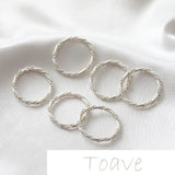 Gold-Plated Silver Round Hollow Frame Retro Bead Chain DIY Accessory