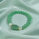 Silk Jade Bracelets Women Bangle Bracelet Jewelry Elastic Bracelet