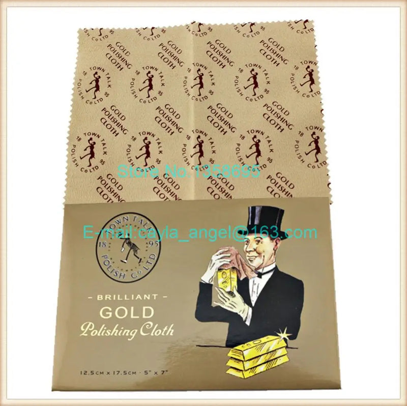 Silver Jewelry Polishing Cloth Clean Cloth 10 Pieces