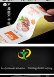 Custom Silver Stamping Logo Label Stickers for Metal Bottles
