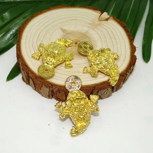 Alloy Toad Charms 50/Bag DIY Accessories Manufacturer Spot