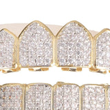 Plated Top & Bottom Grillz High Quality