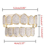 Plated Top & Bottom Grillz High Quality