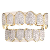 Plated Top & Bottom Grillz High Quality
