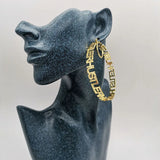 Personalized Butterfly Hoop Earrings