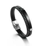 GoldButterfly Engrave Bangle Stainless Steel Bracelet Men Women Couples