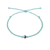 Personalized Circle Photo Bracelet - Customized Couple Bracelet