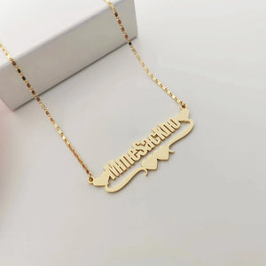 Personalized Stainless Name Necklace with Letters Choker for Women