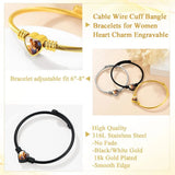 Goldchic Personalized Photo Bracelet - Stainless Steel Cuff