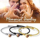 Goldchic Personalized Photo Bracelet - Stainless Steel Cuff