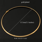 Goldchic Women Chokers Torques Necklace Chain N270