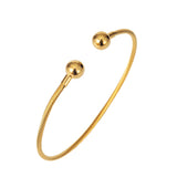 Golden Ball Necklace Men Women Rope Cuban Chain Torques Men's Gift Hip Hop