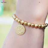 Golden Bracelet Jewelry Charm Women Bracelets Bulk