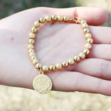 Golden Bracelet Jewelry Charm Women Bracelets Bulk