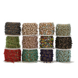 Golden Chain Link Ball Beading Cable Chain Roll Necklace Bulk Chain