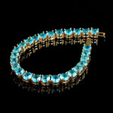 925 Sterling Silver Gemstone Friendship Bracelet