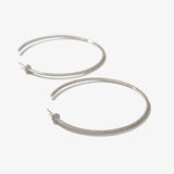 Golden Zircon Alloy Electroplating Earrings for Women